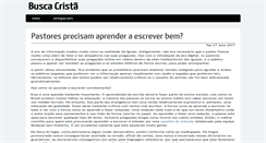 Desktop Screenshot of buscacrista.com.br