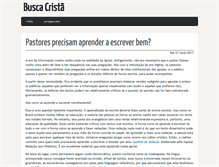 Tablet Screenshot of buscacrista.com.br